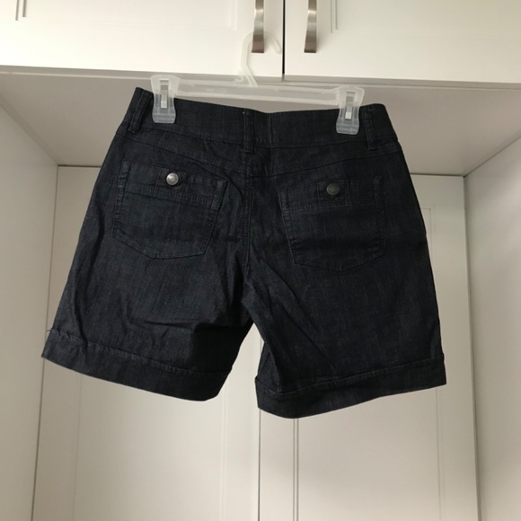 Santana Dark Denim Women’s Jean Shorts US 8 - Picture 2 of 8